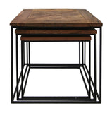 HSM Collection Table, Naturel/Noir, 50x50x50 / 45x45x45 / 40x40x40