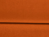 MICADONI Canapé Convertible avec Coffre De Rangement Rutile, 3 Places, Orange, Velours