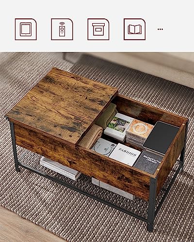 Table basse caisson de style industriel Table basse caisson de style industriel