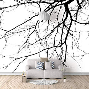 3d papier peint personnalisé Branches 3d photo murales murale interieur poster décor mural moderne 350x250cm