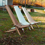 BOGATECO Transat Pliable en Bois de Jardin | 100 x 55 x 30 cm | Longueur du Dossier 90 cm | Lit de Soleil | Chaise Longue Relax de Plage | Confortable, Stable et Fonctionnel | Gris