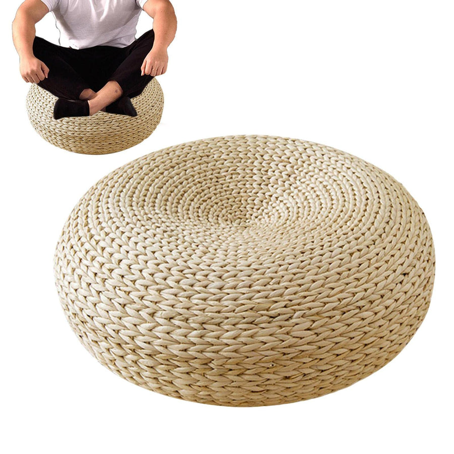 Rosixehird Coussin d Rosixehird Coussin d'méditation au Sol - Sol futon Fait à la Main, Coussins d'assise au Sol - Pouf Sol Rond Fait à la Main pour CoussinSol méditation Yoga