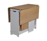 Greenheart Furniture Ensemble de meubles Papillon pour salle à manger avec 4 chaises pliantes