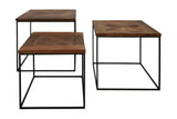 HSM Collection Table, Naturel/Noir, 50x50x50 / 45x45x45 / 40x40x40