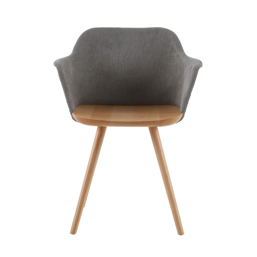 Delamaison Signature Côme Chaise, Gris Clair Delamaison Signature Côme Chaise, Gris Clair