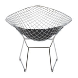 Vaukura Chaise BERTOIA Diamond - Chaise Design métallique (Plusieurs Couleurs)