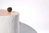Table d'appoint Tronc d'arbre - Table de chevet - bout de canapé bois naturel