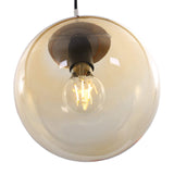 Briloner Leuchten 4010-017 Lampe Suspendue, Verre, Pale Gold