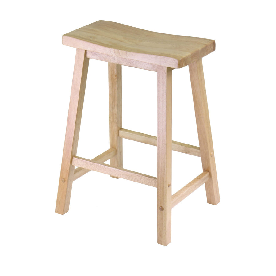 Winsome Wood Selle Tabouret, Bois Dense, Naturel, 24 Winsome Wood Selle Tabouret, Bois Dense, Naturel, 24