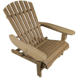 Woodside Chaise Adirondack en bois - pour extérieur