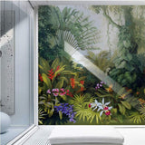 Wallpaper-YC Papier Peint intissé Décoration Murale Tableaux Muraux Tapisserie Photo Paysage de forêt Tropicale Humide, 366 × 254CM