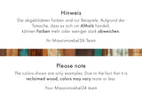 Console - Fer et bois massif recyclé laqué (multicolore) - INDUSTRIAL #42