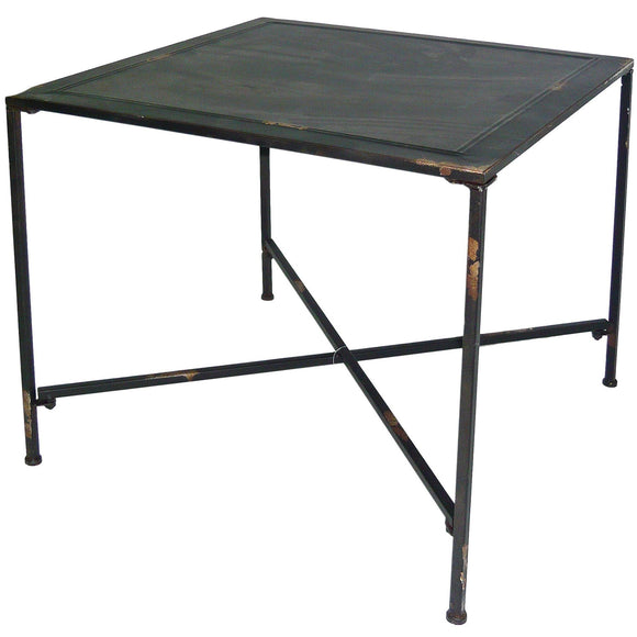 Better & Best Table d'appoint pour côté du canapé, métal, Noir, 60 x 60 x 52 cm