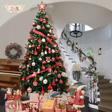 Valery Madelyn 70pcs Boules de Noël Ornements 3-6cm, décoration de Boules de Noël incassables en Plastique Rouge et Blanc, pendentifs de Sapin de Noël Cadeaux (Traditionnels)